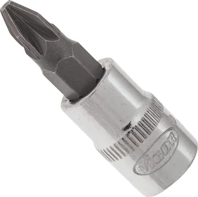 Produktbild von VIGOR Schraubendrehereinsatz V2440N 1/4" Pozidriv Profil PZ SW PZ2