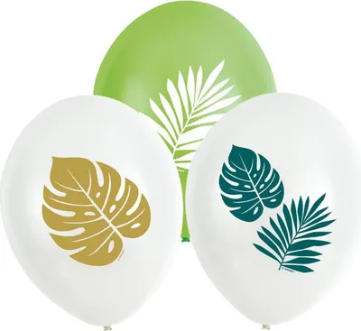 Zdjęcie produktu dla 6 lateksowych balonów tropikalnych 27,5 cm -