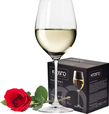 Produktbild von Krosno 6x430ml Gläser für WEISS ROTWEIN KRISTALLGLAS NICE