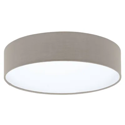 Produktbild von Deckenleuchte, Textil, taupe, weiß, D 38 cm