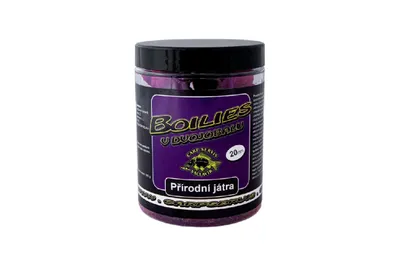 Obrázek produktu pro CSV Carp Servis Václavík boilies v dvojobalu Přírodní játra 20mm 180g
