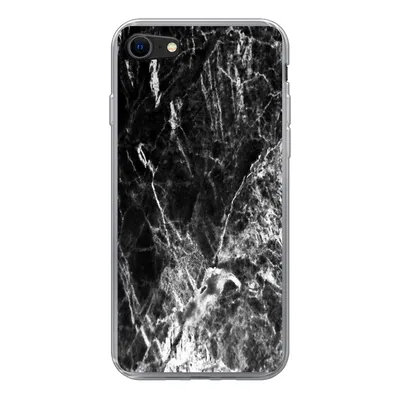 Produktbild von MuchoWow® Handyhülle Schutzhülle Hülle für iPhone 7 Marmor - Stein - Luxus Silikon Softcase Handy Hülle - Kartenhalter