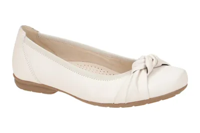 Produktbild von Gabor 02.643 Ballerinas - Damen Halbschuhe - Slipper beige Elegant NEU