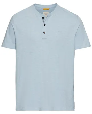 Produktbild von Kurzarm Henley aus Organic Baumwolle