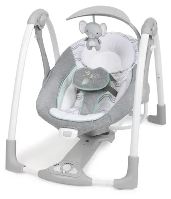 Productafbeelding van Ingenuity ConvertMe 2-in-1 babywiegje en wipstoel, elektrische wipstoel, traag