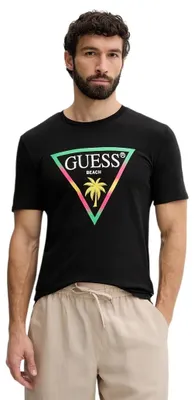 Produktbild von Guess SS CN NEW Triangle Palm Tee