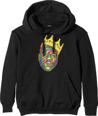 Produktbild von Notorious B.I.G. Crown Black L Hoodie