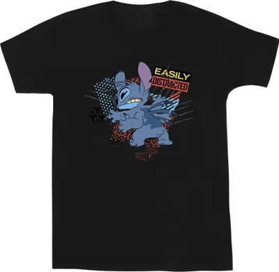 Produktbild von Disney - "Easily Distracted" T-Shirt für Herren BI52481 (XL) (Schwarz)