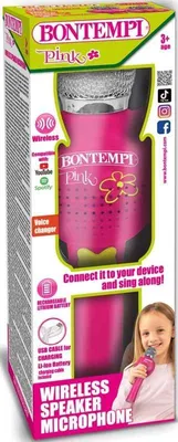 Produktbild von Bontempi 41 2871, Spielzeug-Mikrofon, 3 Jahr(e), Mehrfarbig