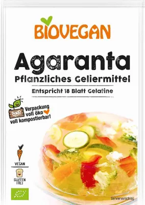 Image de Agar-agar - gélifiant végétal 18g |et VÉGÉTALIEN