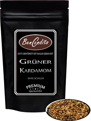 Produktbild von Grüner Kardamom ohne Schalen 500 Gramm