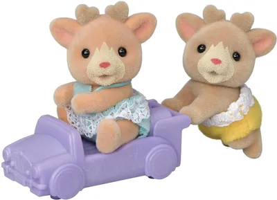 Immagine prodotto di Doll - SYLVANIAN FAMILIES - Reindeer Twins - White - Mixed - 5693