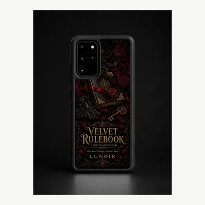 Productafbeelding van Samsung S20 Ultra hoesje, telefoonhoesje, beschermhoesje, case met fluweelmotief – LUNØIR ©