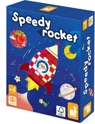 Immagine prodotto di Janod Spiel Speedy Rocket