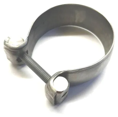 Kugelzonenschelle Rohrschelle Schelle Auspuff Endtopf 65mm Edelstahl – Produktansicht