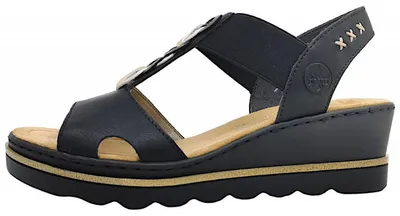 Produktbild von Rieker Sandalen Hak Sandalen Hak - Zwart - Maat 42