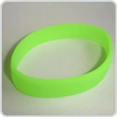 Produktbild von Silikon-Armband: Neon-Grün