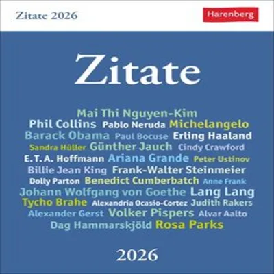 Produktbild von Zitate Tagesabreißkalender 2026