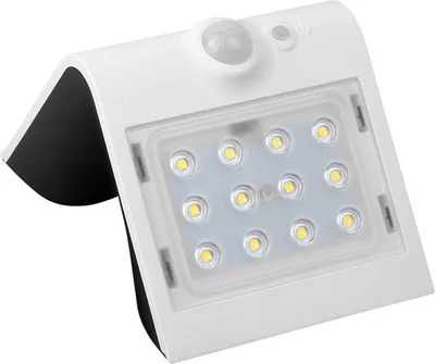 Produktbild von Solar Wandleuchte Eko-Light Butterfly 1,5W weiß IP65 mit Bewegungsmelder