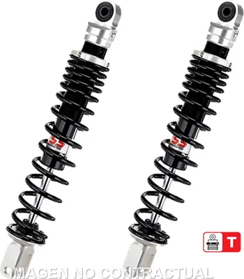 Produktbild von Federbein E302-Serie Stereo hinten passend für Suzuki Burgman 650 (02-11) TE302-370T-02-88