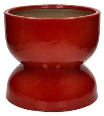 Productafbeelding van Pomax Mimea bloempot, rood, Ø 29 x H 27 cm