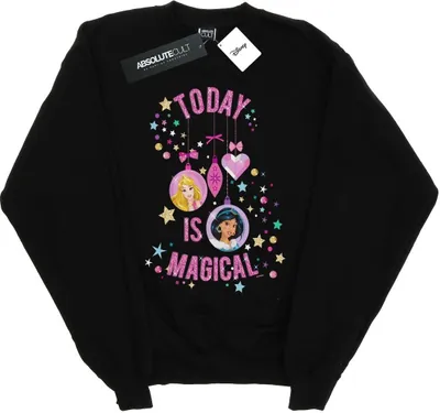 Produktbild von Disney - "Princess Today Is Magical" Sweatshirt für Damen BI33057 (XXL) (Schwarz)