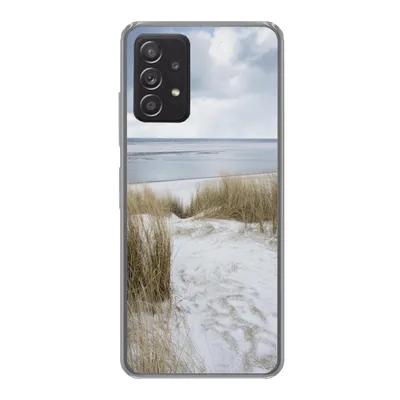 Produktbild von MuchoWow® Handyhülle Schutzhülle Hülle für Samsung galaxy a73 Nordsee - Dünen - Wasser Silikon Softcase Handy Hülle - Handyhülle