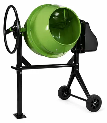Produktbild von Betonmischer 140L Fassungsvermögen 550 W 30 U/Min Zahnräder aus Guss Zementmischer