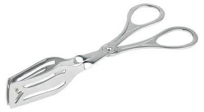 Produktbild von APS 75804 Gebäckzange, Edelstahl hochglanzpoliert, perforiert, 19,5 x 7,5 cm