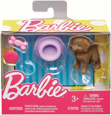 Produktbild von Mattel FHY70 - Barbie Kleines Accessoire Set Hündchen