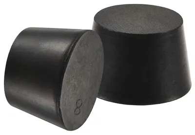 Gummistopfen konisch 33-41 mm, schwarz, 5 Stück