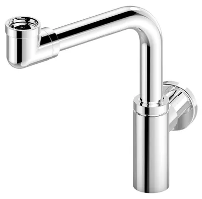 Zdjęcie produktu dla Syfon umywalkowy, plastikowy, 5/4"-32mm, chrom