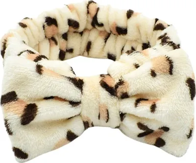 Produktbild von Carla Kosmetik-Stirnband für Damen Élieg leopard One size