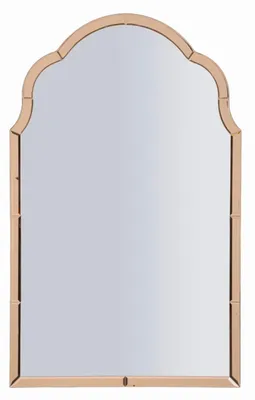 Obrázok produktu pre FURNLUX Nástenné zrkadlo Tangier Pink 62cm / Hlavná farba: ružová / Rozmery: 62 x 100 x 1 cm