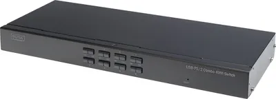 Image de DIGITUS KVM Switch 1 User ->  8 PCs (je PS/2 od. USB)