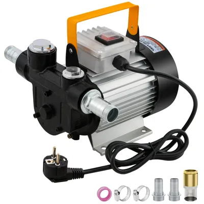 Obrázek produktu pro Elektrické olejové čerpadlo - ozubené čerpadlo - 550 W - 220 V - samočerpací - přenosné - průtok 20–60 l/min