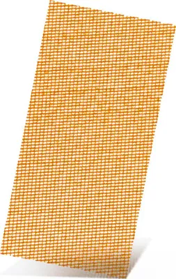 Produktbild von MENZER Ultranet Klett-Schleifgitter, 230 x 115 mm, f. Schwingschleifer, Weißes Edelkorund (25 Stk.) K150