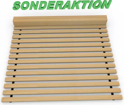 Produktbild von TUGA - Holztech "SONDERAKTION" Astarmer starrer Lattenrost Massivholz 140x200cm 300Kg