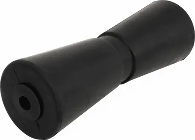 Produktbild von KNOTT Kielrolle 300 mm für Bootsanhänger, Gummirolle mit Stahlkern