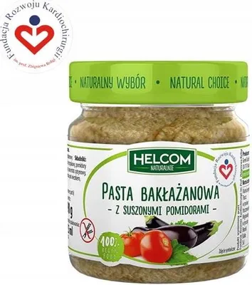 Obrázok produktu pre Helcom Pasta Bakłażan Suszone Pomidory 190 g