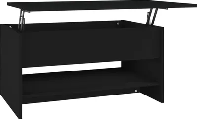 Obrázok produktu pre vidaXL Konferenčný stolík čierny 80x50x40 cm Drevo Materiál