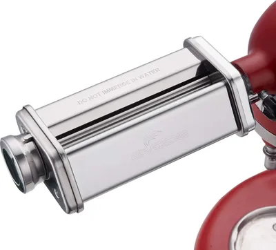 Produktbild von GVODE Nudelaufsatz für KitchenAid Küchenmaschine, Edelstahl
