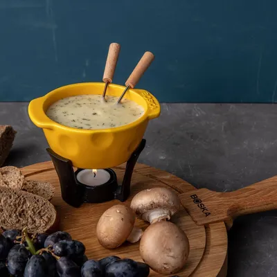 Produktbild von Boska Fondueset Mini Cheesy - Fondue - Für Käsefondue - 300 ml - Spülmaschinenfester Fonduetopf - Dutch Fondue