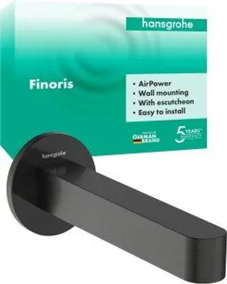 Zdjęcie produktu dla Wylewka wannowa hansgrohe Finoris, wysięg 174 mm, 76410340