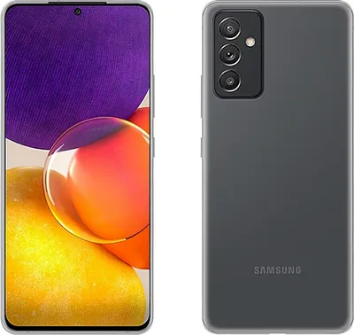 Produktbild von cofi1453® Silikon Hülle Basic kompatibel mit Samsung Galaxy A82 (A826S) Case TPU Soft Handy Cover Schutz Transparent