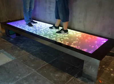 Produktbild von Tanzfläche Water wall Fläche Boden Wasser Boden Säule Wasserwand Säulen 300x100