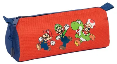 Produktbild von Safta Super Mario 21x8x7 Cm Mäppchen Orange  Mann Orange One Size