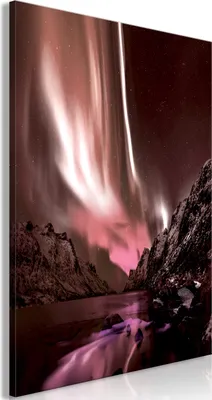 Produktbild von Italienischer Leinwand Leinwandbild - Sleepy Land (1 Part) Vertical 40x60 cm Landschaften c-C-0451-b-a