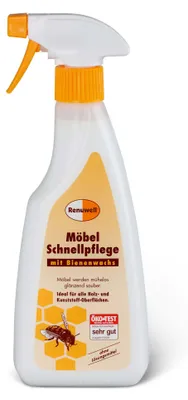 Produktbild von Renuwell 73005, Pumpspray, 500 ml, Bienenwachs, Metall, Naturstein, Kunststoff, Holz, Drinnen, Spraydose