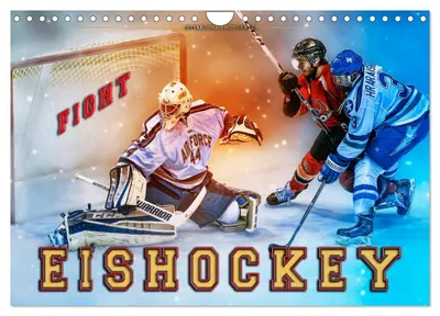 Produktbild von Eishockey - Fight (Wandkalender 2027 DIN A4 quer), CALVENDO Monatskalender